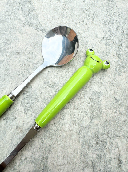 Cute Spoon Stainless Steel Frog Spoon