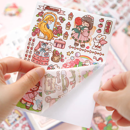 15Pcs Set of Washi Sticker Sheet for Infinite holiday activity fun