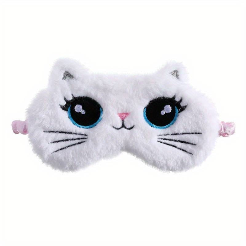 Kitty Cat Plush Sleeping Mask