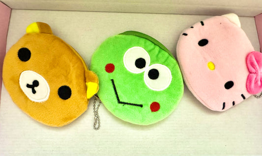 Cute Coin Pouch For Kids x 3 - Set