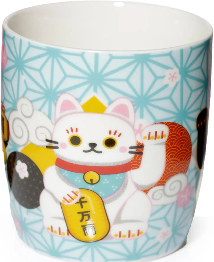 Maneko Neko Porcelain Gift Mug