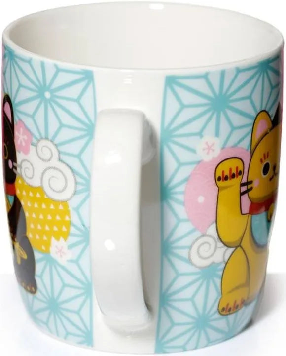Maneko Neko Porcelain Gift Mug