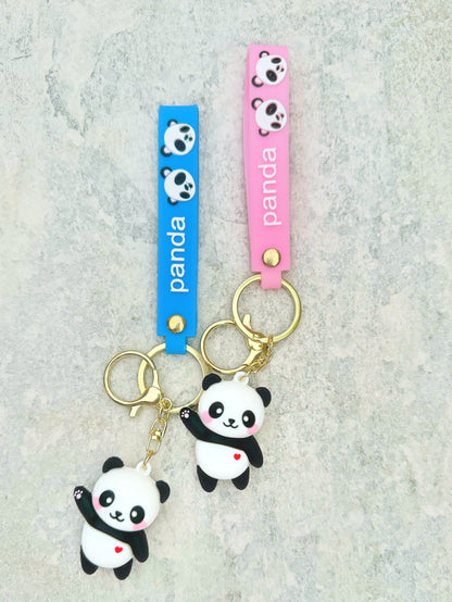 Kawaii Keyring Cute Panda Bag Accessories