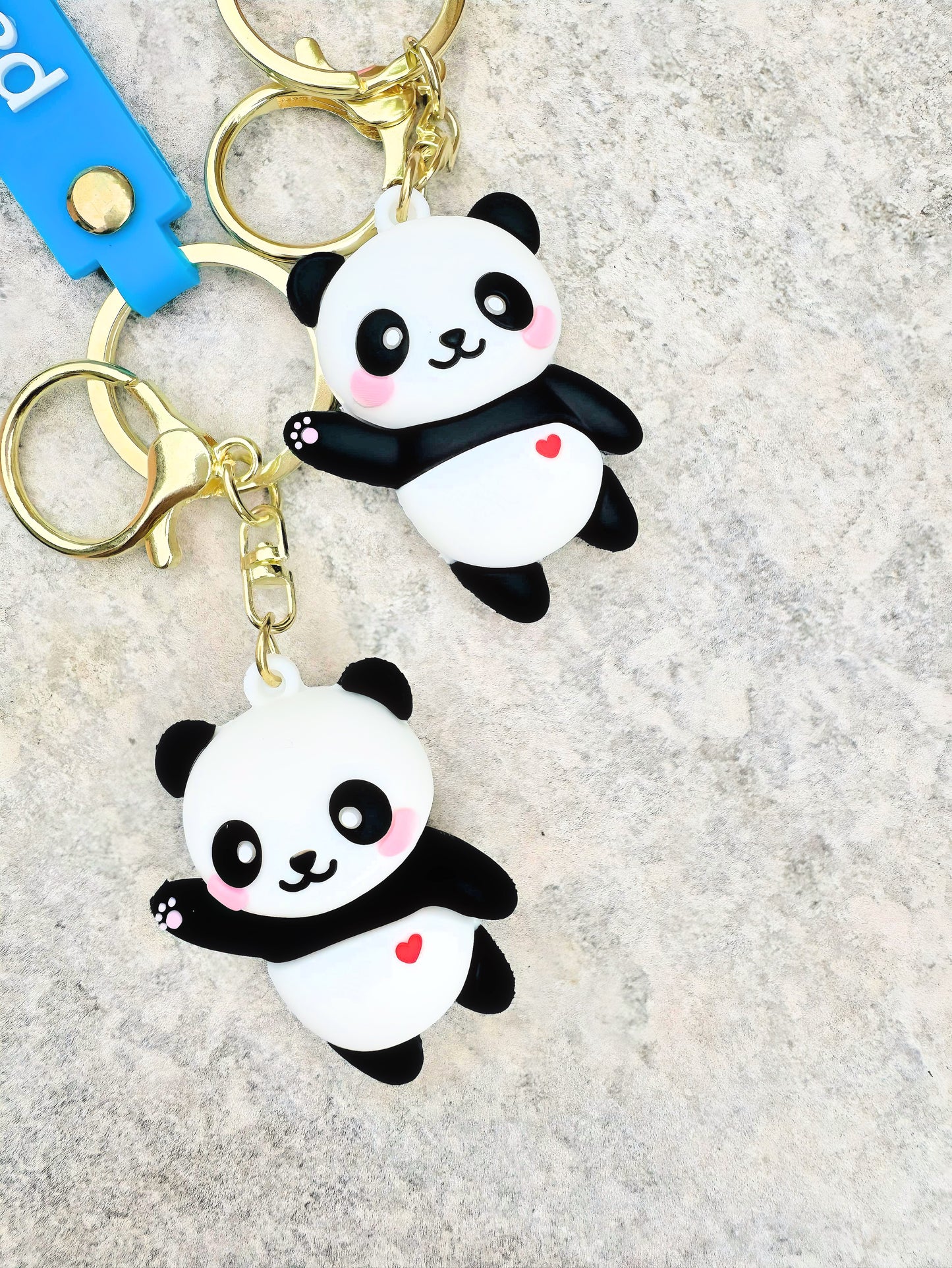 Kawaii Keyring Cute Panda Bag Accessories
