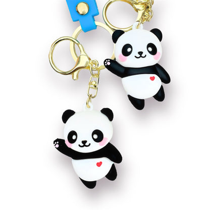 Kawaii Keyring Cute Panda Bag Accessories