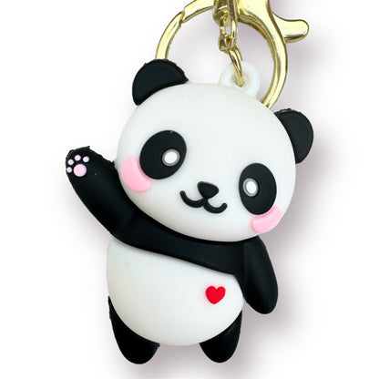 Kawaii Keyring Cute Panda Bag Accessories