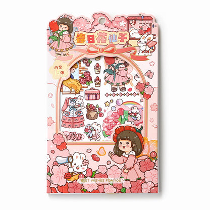 15Pcs Set of Washi Sticker Sheet for Infinite holiday activity fun