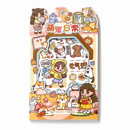 15Pcs Set of Washi Sticker Sheet for Infinite holiday activity fun