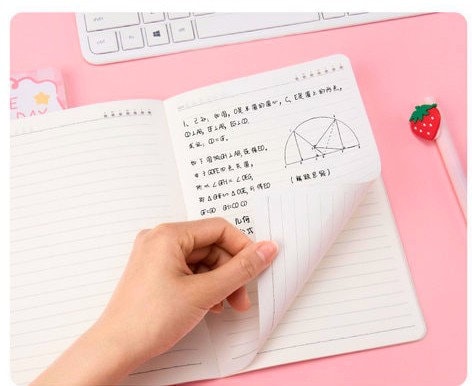 4 Pcs Cute Notebook | Cute Gifts for Kids | A5 Lined Notebook| Kawaii Stationary Journal Cute Diary | Ruled Pages | Stationary Gift for Kids