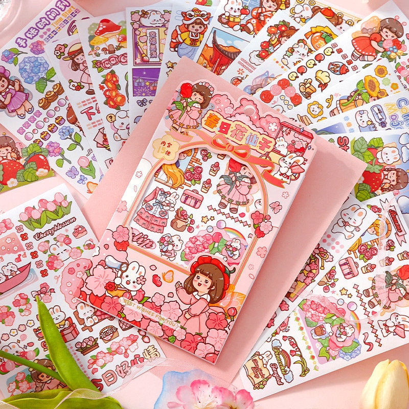 Sticker decoration for journals for kids who love crafts