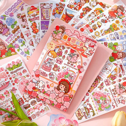 Sticker decoration for journals for kids who love crafts
