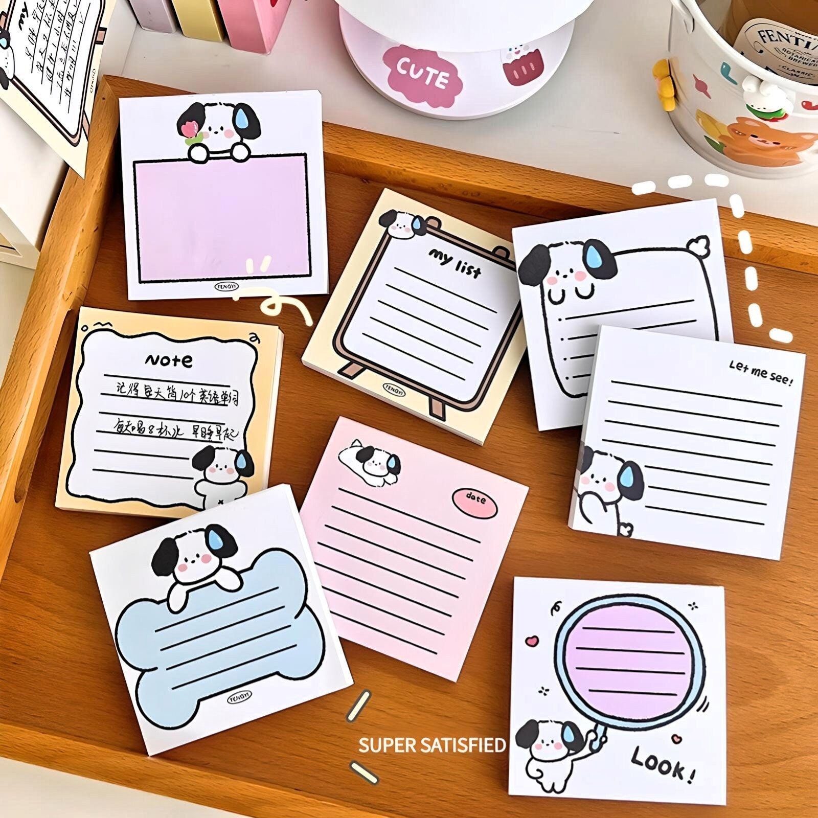 Kawaii Memo Pad | Cute Notes | Kawaii Notepad | Japanese Memo Notes | Cute Scrapbooking | Cute Gifts for Kids | Cute Stationery