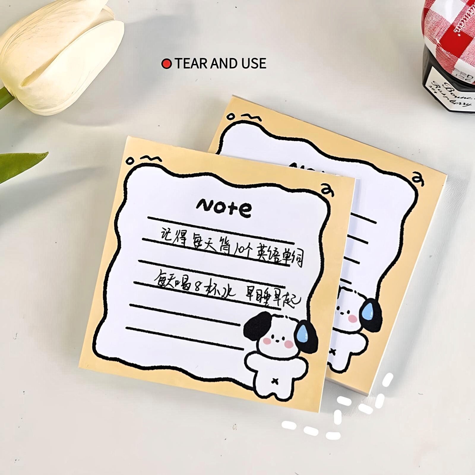 Kawaii Memo Pad | Cute Notes | Kawaii Notepad | Japanese Memo Notes | Cute Scrapbooking | Cute Gifts for Kids | Cute Stationery