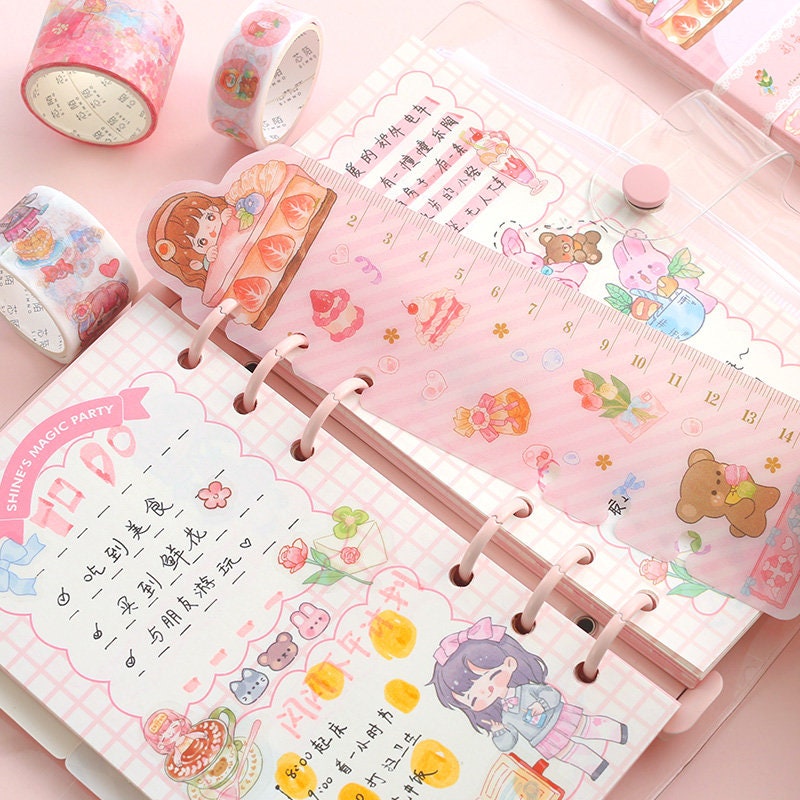 95 Pcs DIY Journaling Set, GIFT for Her, Bunny Stationery, Gift for Tweens and Teens, Holiday Activity Kit, Craft Box for Kids, Scrapbooking
