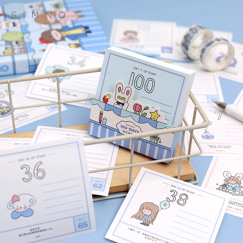 186 Pcs Gift Set Box, Journal Kit with Notebooks, Kawaii Stickers, Washi Tape, Sticky Notes, Novelty Gift for Kids, Birthday Gift for Girls