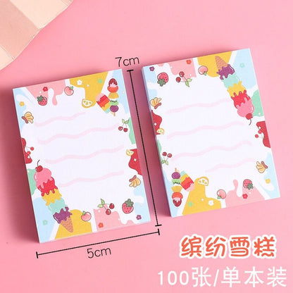 Stocking Stuffer, Cute Memo Pad, Kawaii Notepad, Stationary for Kids, Kawaii Stationery, Scrapbooking, Cute Journal Supplies, Gift for kids