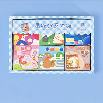 300 Pcs Kawaii Stickers, Cute Stickers for Journal, Stickers for Scrapbook, DIY Crafts, Animal Stickers, Journal Supplies, Cute Gifts for Ki