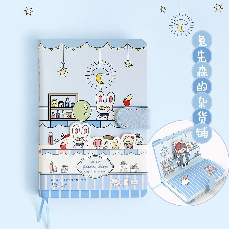186 Pcs Gift Set Box, Journal Kit with Notebooks, Kawaii Stickers, Washi Tape, Sticky Notes, Novelty Gift for Kids, Birthday Gift for Girls