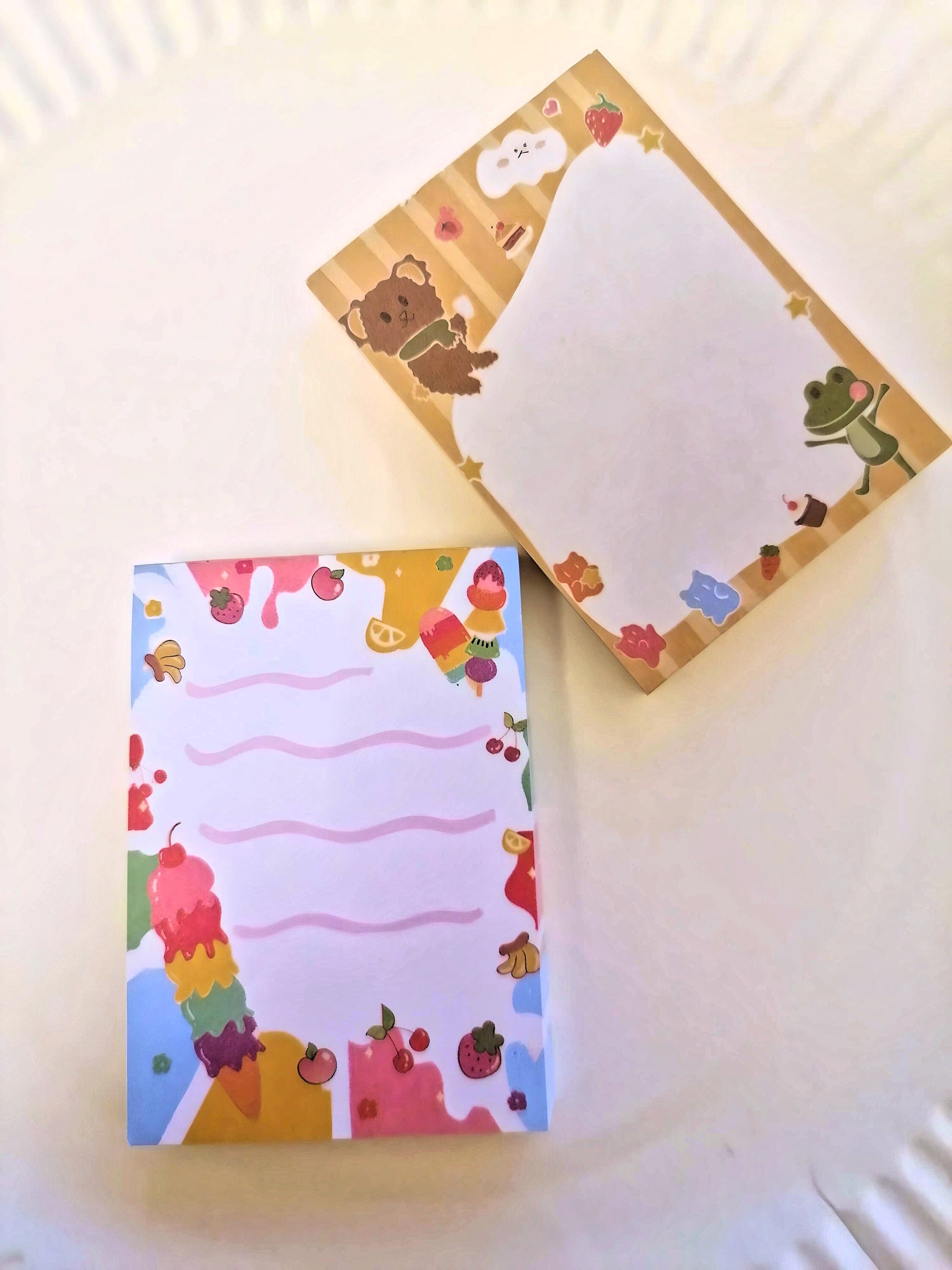 Stocking Stuffer, Cute Memo Pad, Kawaii Notepad, Stationary for Kids, Kawaii Stationery, Scrapbooking, Cute Journal Supplies, Gift for kids