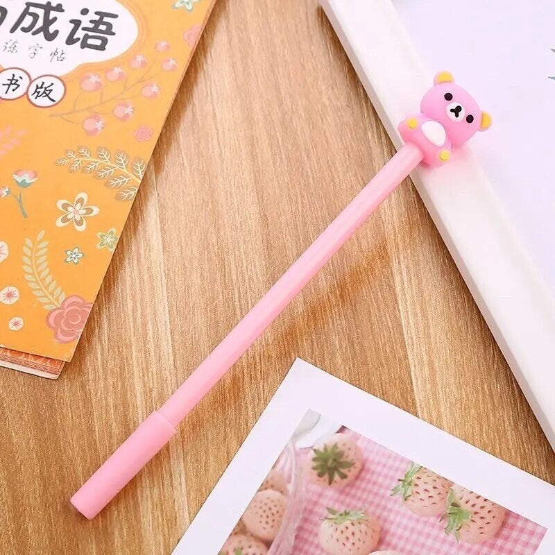 Kawaii Bear Pen, Cute Stationery Gift l, Kawaii Stationery, Cute Pens, Novelty Pen, Gifts for friends, Gifts for girls