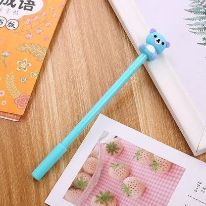 Kawaii Bear Pen, Cute Stationery Gift l, Kawaii Stationery, Cute Pens, Novelty Pen, Gifts for friends, Gifts for girls