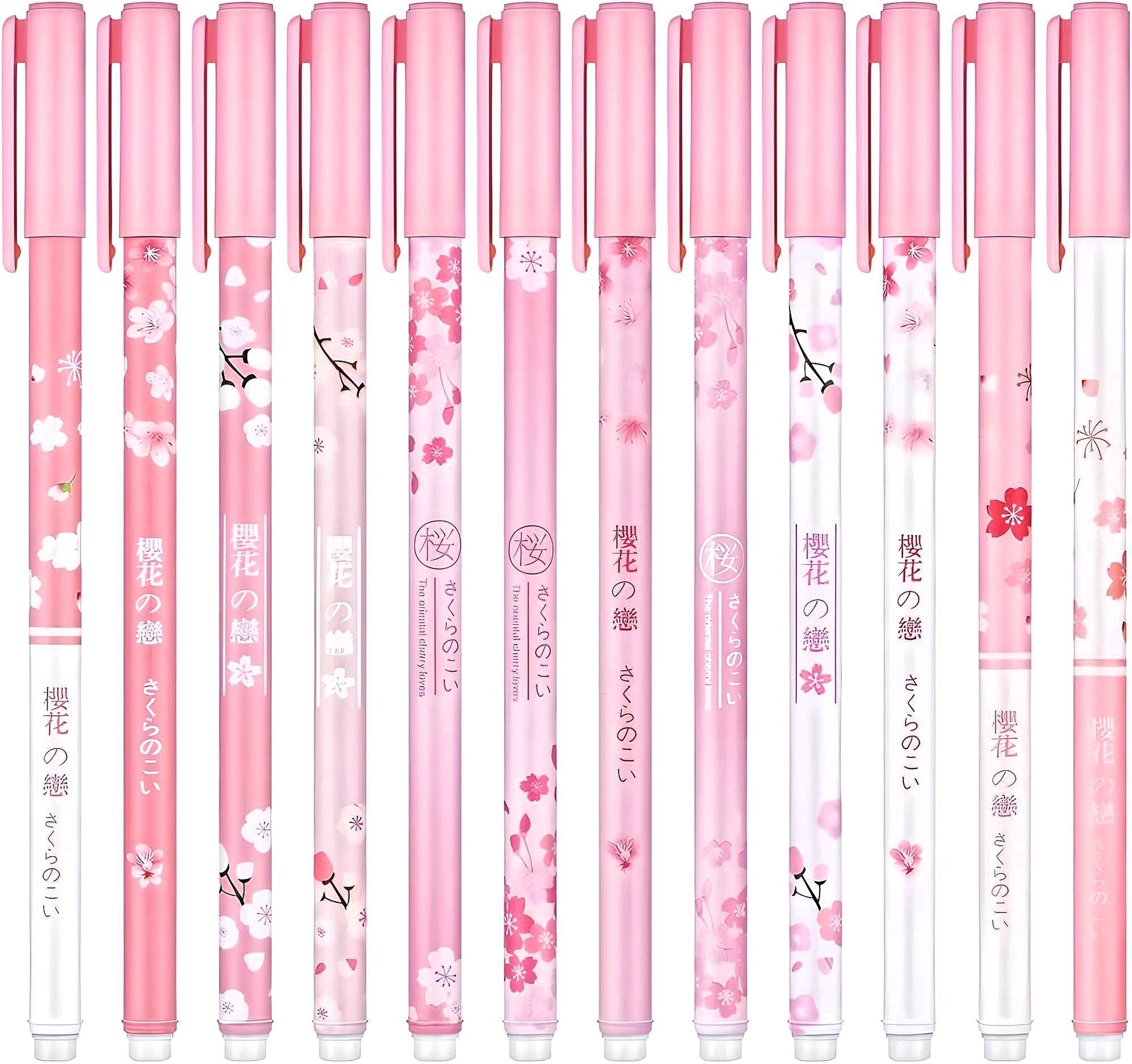 24 Pcs Cute Pens Set |Cute Stationery| Birthday Party Bag |0.5mm blue gel ink| Kawaii pen | Wholesale School Supplies Office Stationery Haul