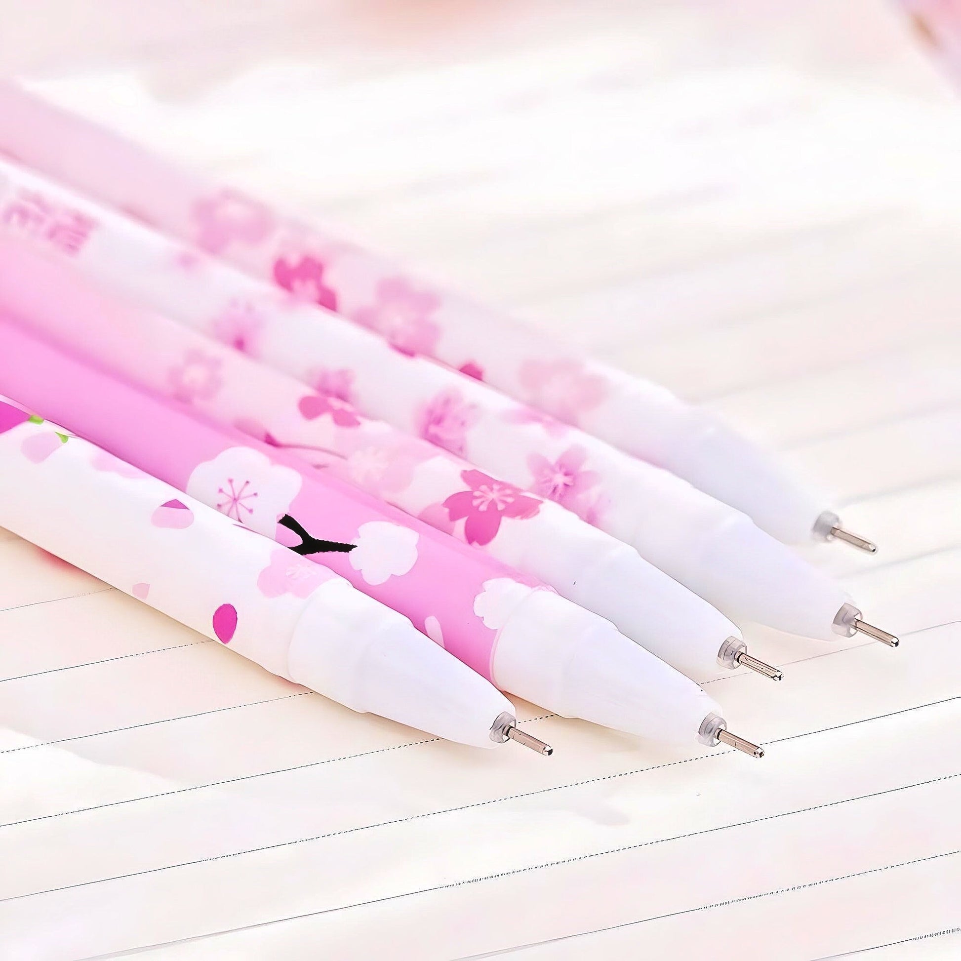 24 Pcs Cute Pens Set |Cute Stationery| Birthday Party Bag |0.5mm blue gel ink| Kawaii pen | Wholesale School Supplies Office Stationery Haul