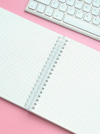 Cartoon Graphic Spiral Notebook, Kids Journal Diary, Kawaii Stationery, Cute Gifts for Kids