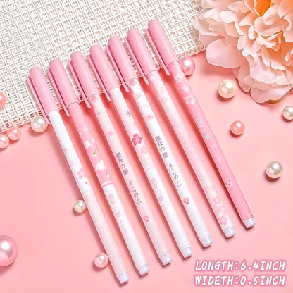 24 Pcs Cute Pens Set |Cute Stationery| Birthday Party Bag |0.5mm blue gel ink| Kawaii pen | Wholesale School Supplies Office Stationery Haul